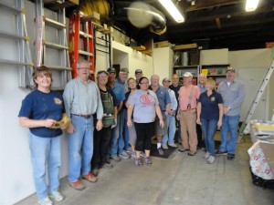 Bed-making crew from  Rotary club of Greater Clark County