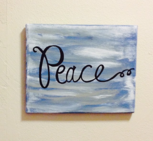 door sign peace