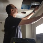 Eric of Westside Drywall donated and installed fans for the bathroom, shower room, and laundry room.