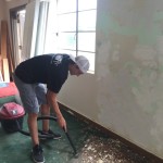 Cleaning up after the mess of wall repair